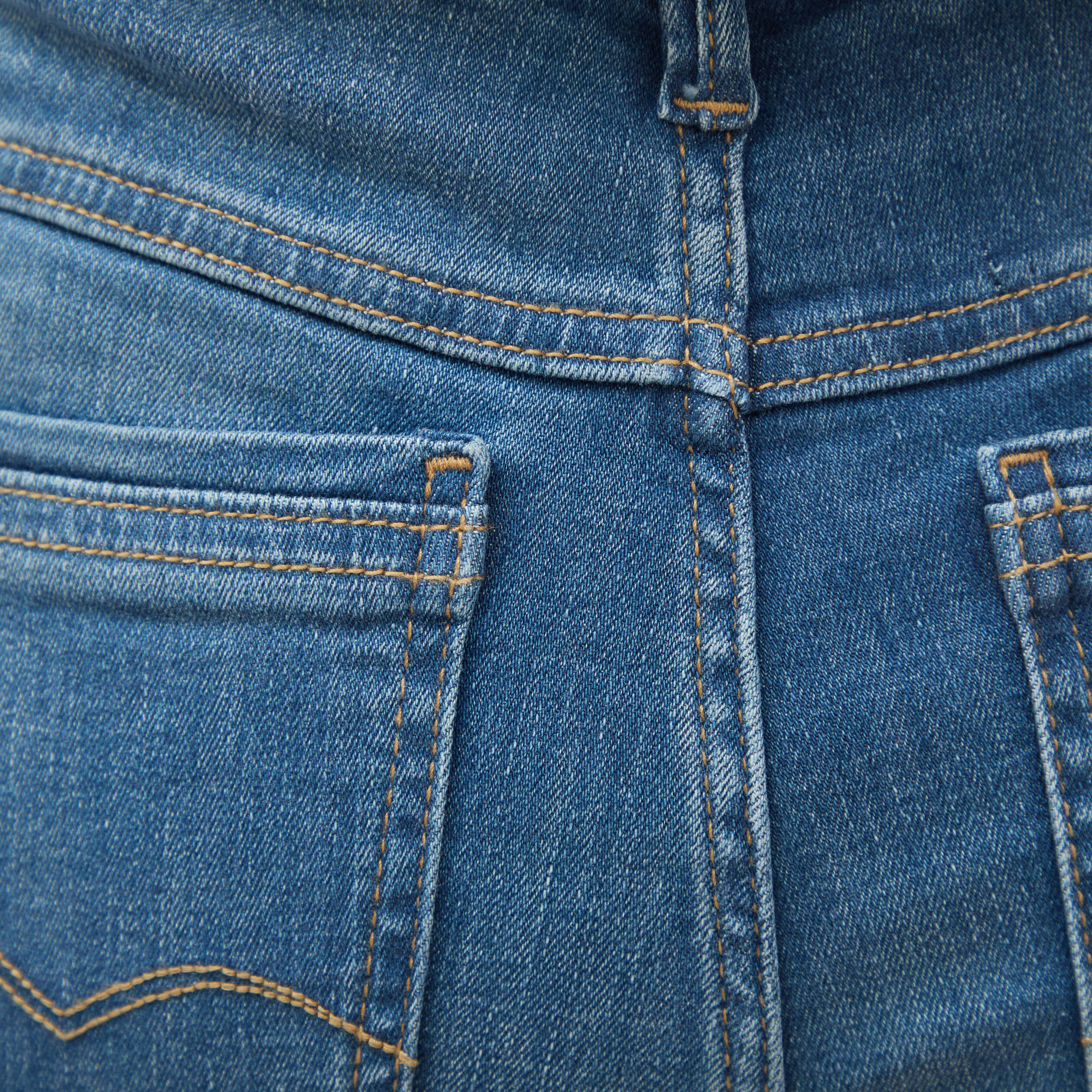 Jeans slim taille haute denim stone femme