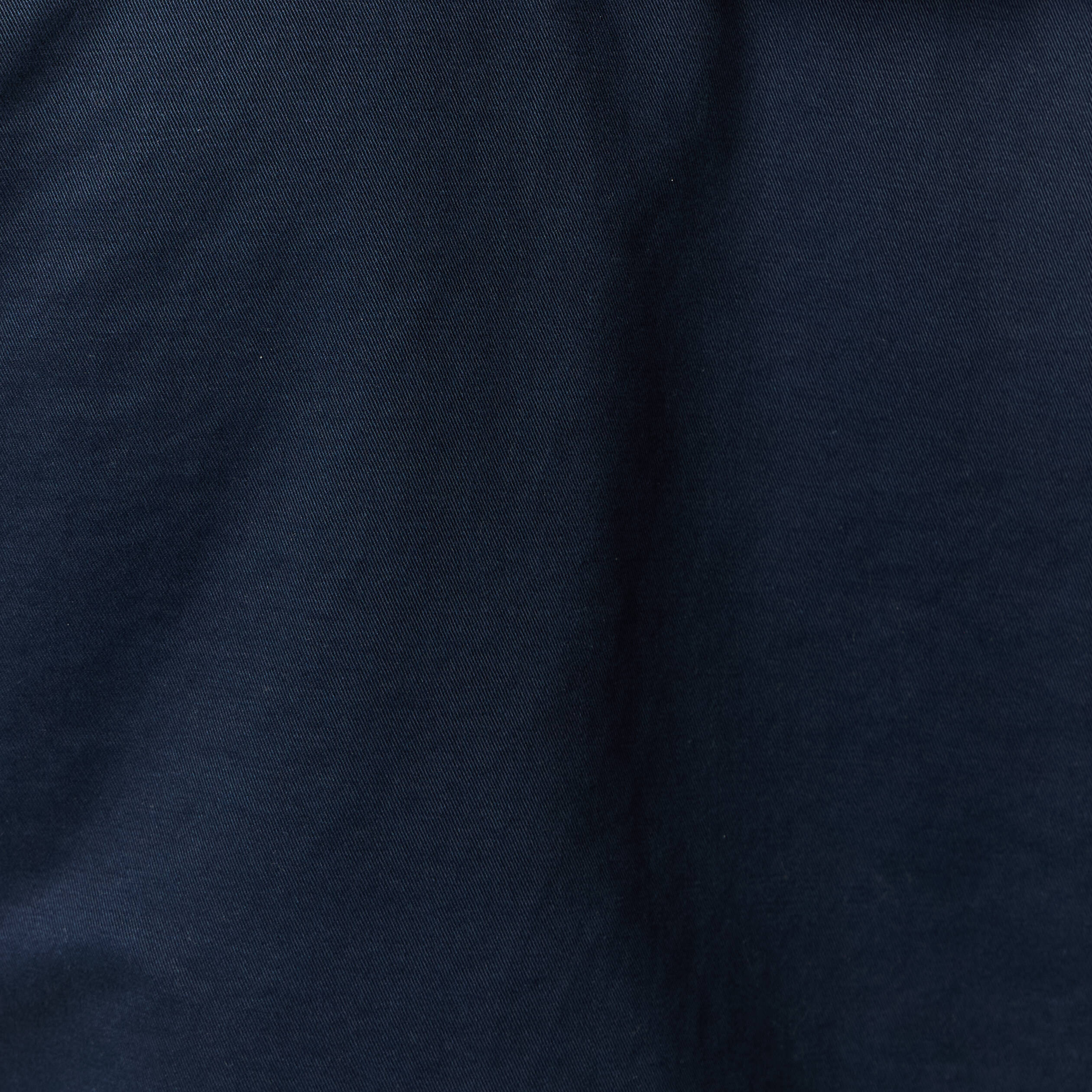 Blouson col montant à capuche bleu marine homme