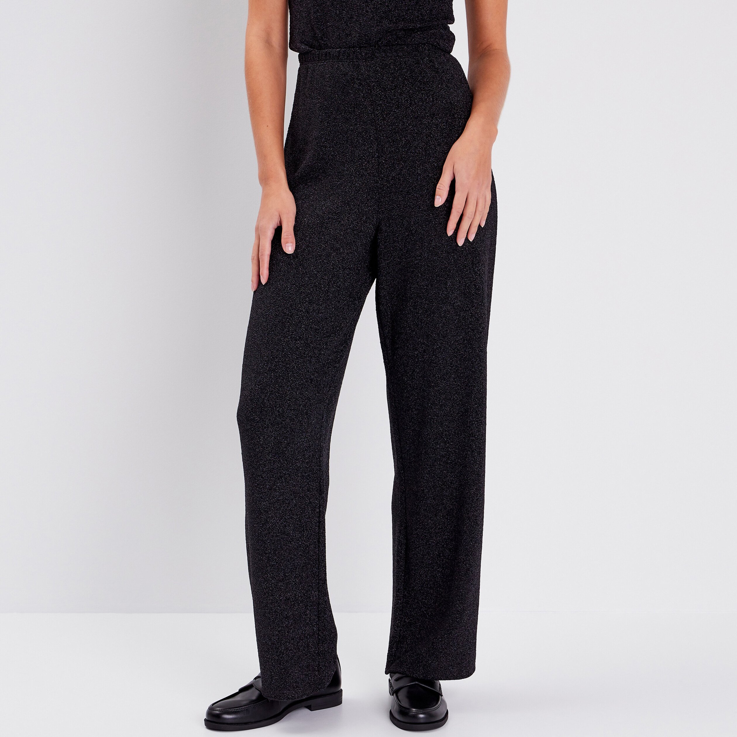 Pantalon noir online femme bonobo