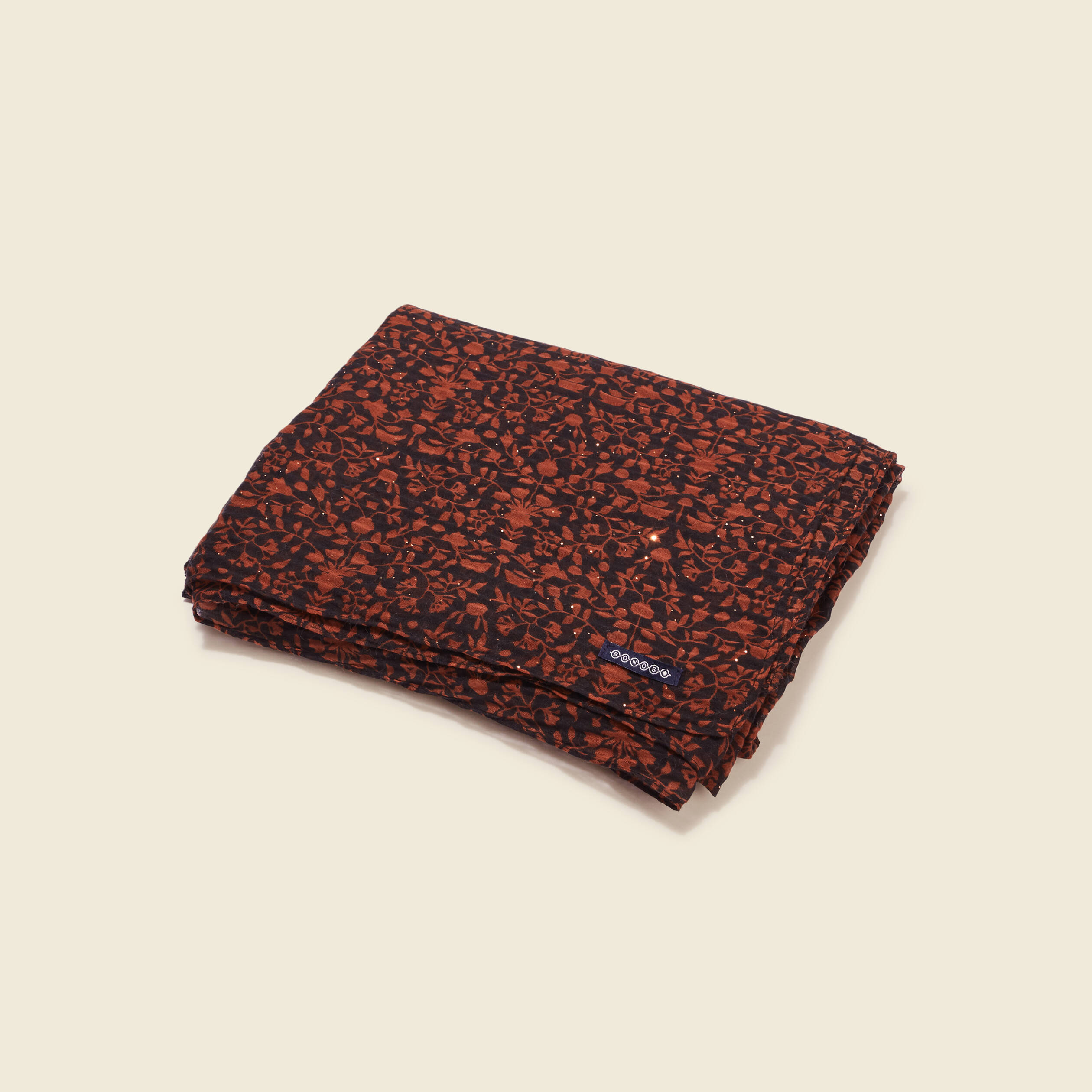 Foulard noir femme