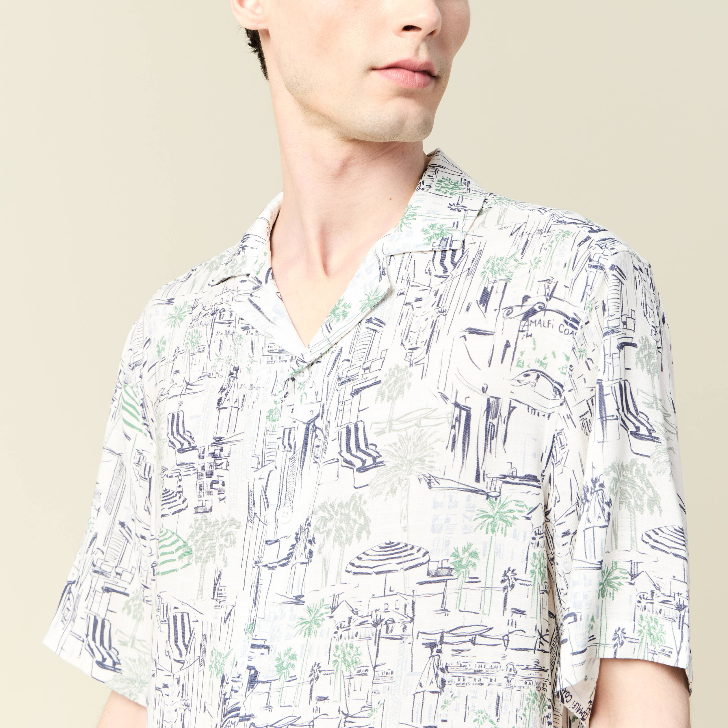 chemise manches courtes fluide blanc homme Chemise manches courtes fluide blanc homme