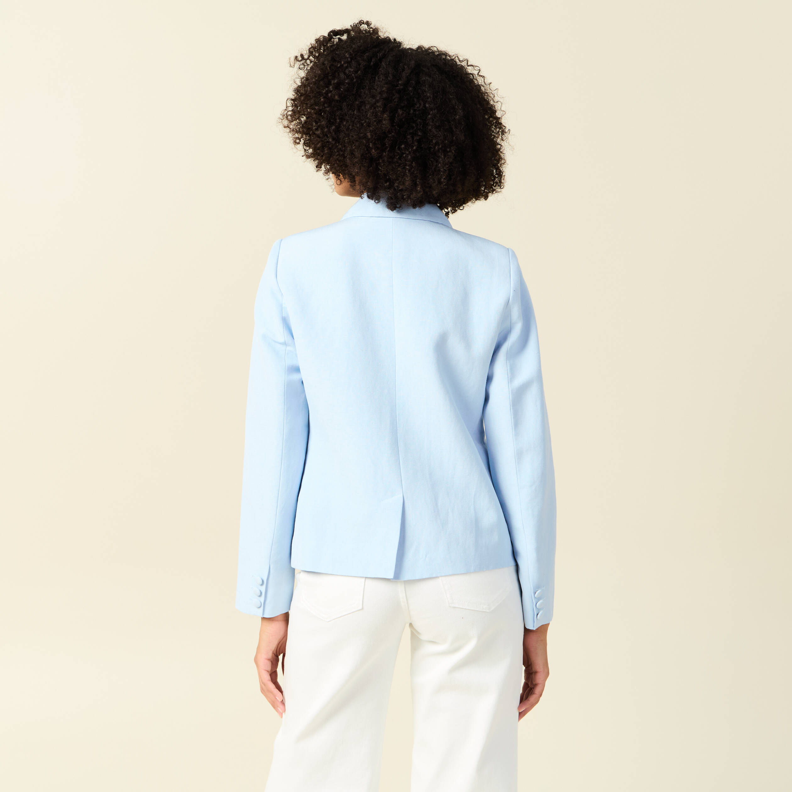 veste esprit blazer bleu clair femme Veste esprit blazer bleu clair femme