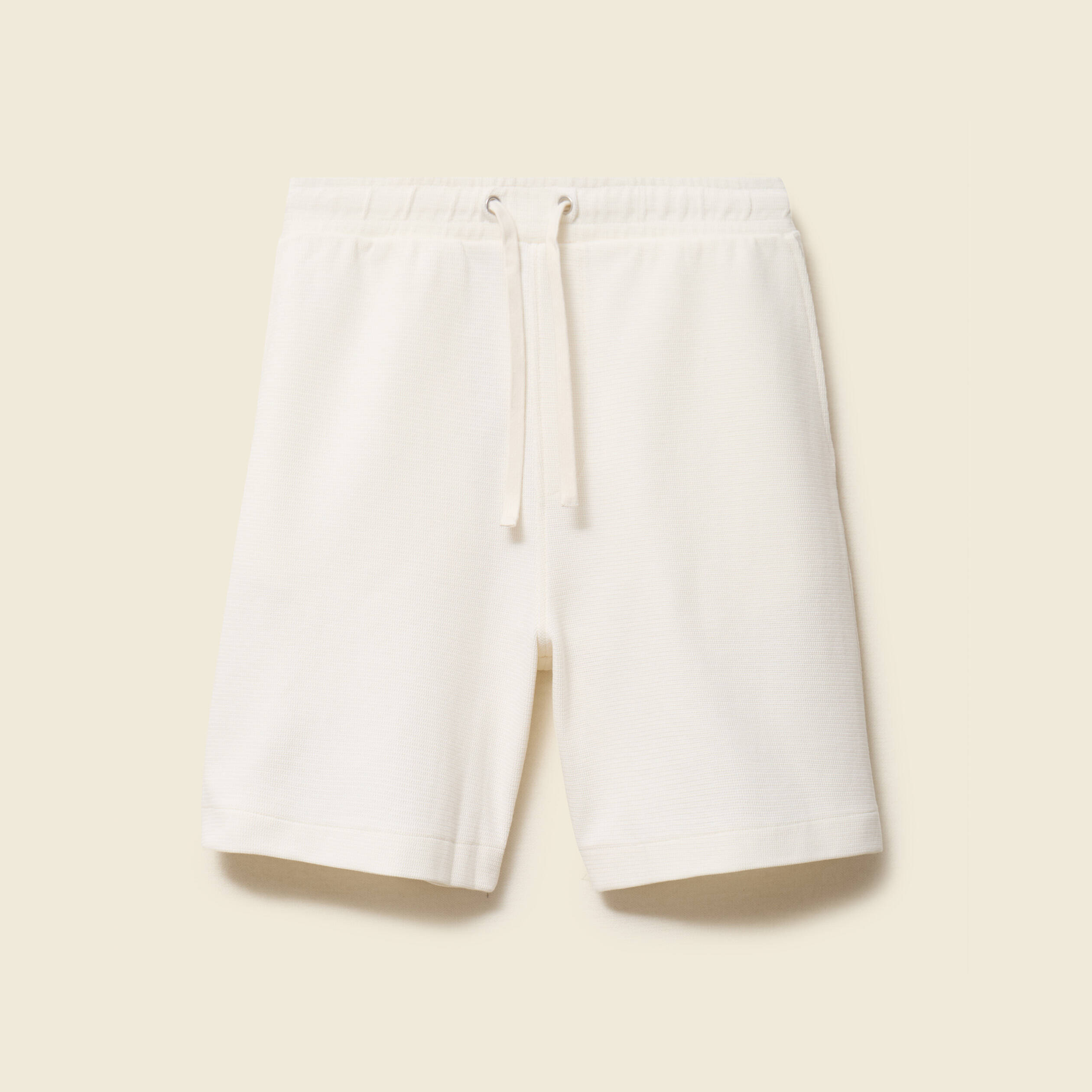 Short ecru homme