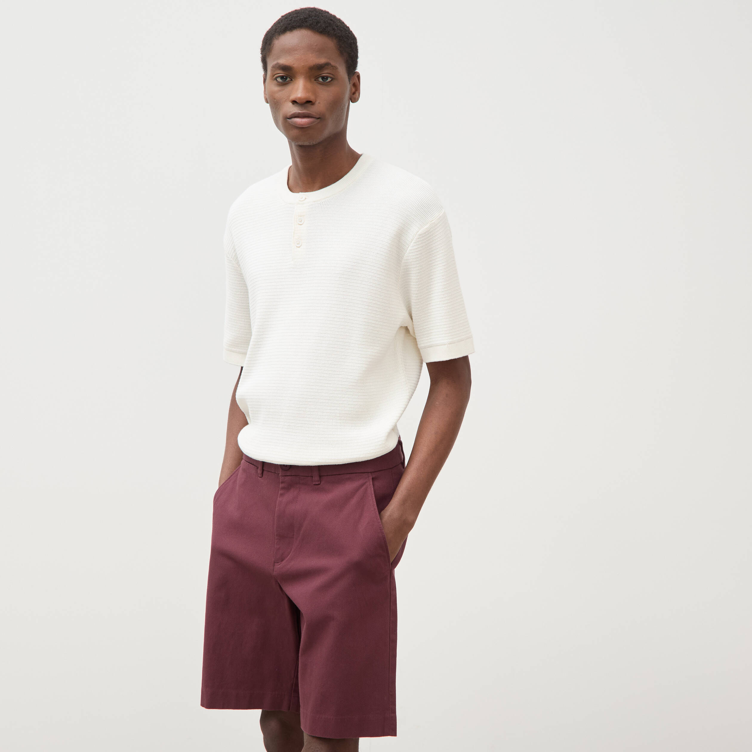 Bermuda prune homme