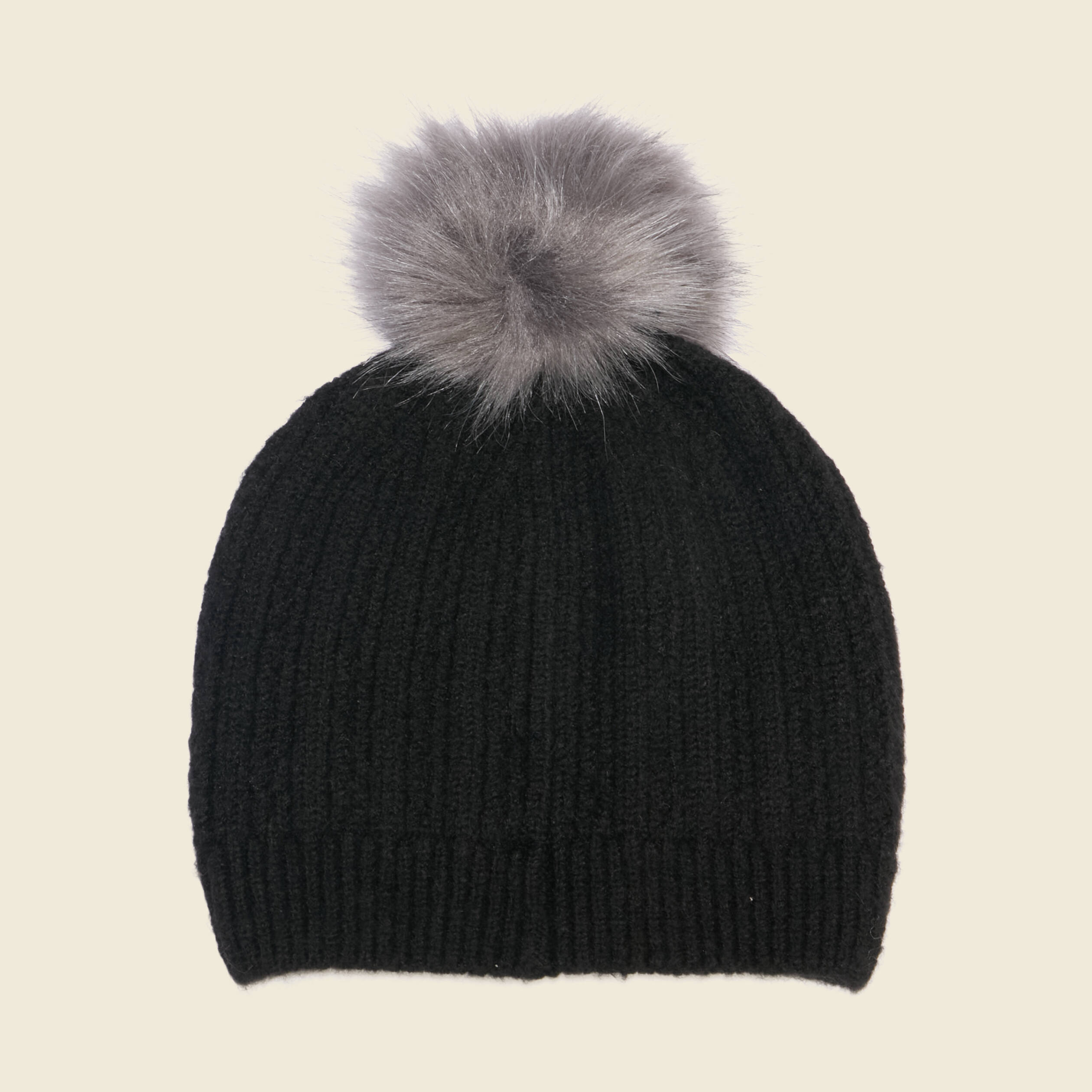 Bonnet noir femme