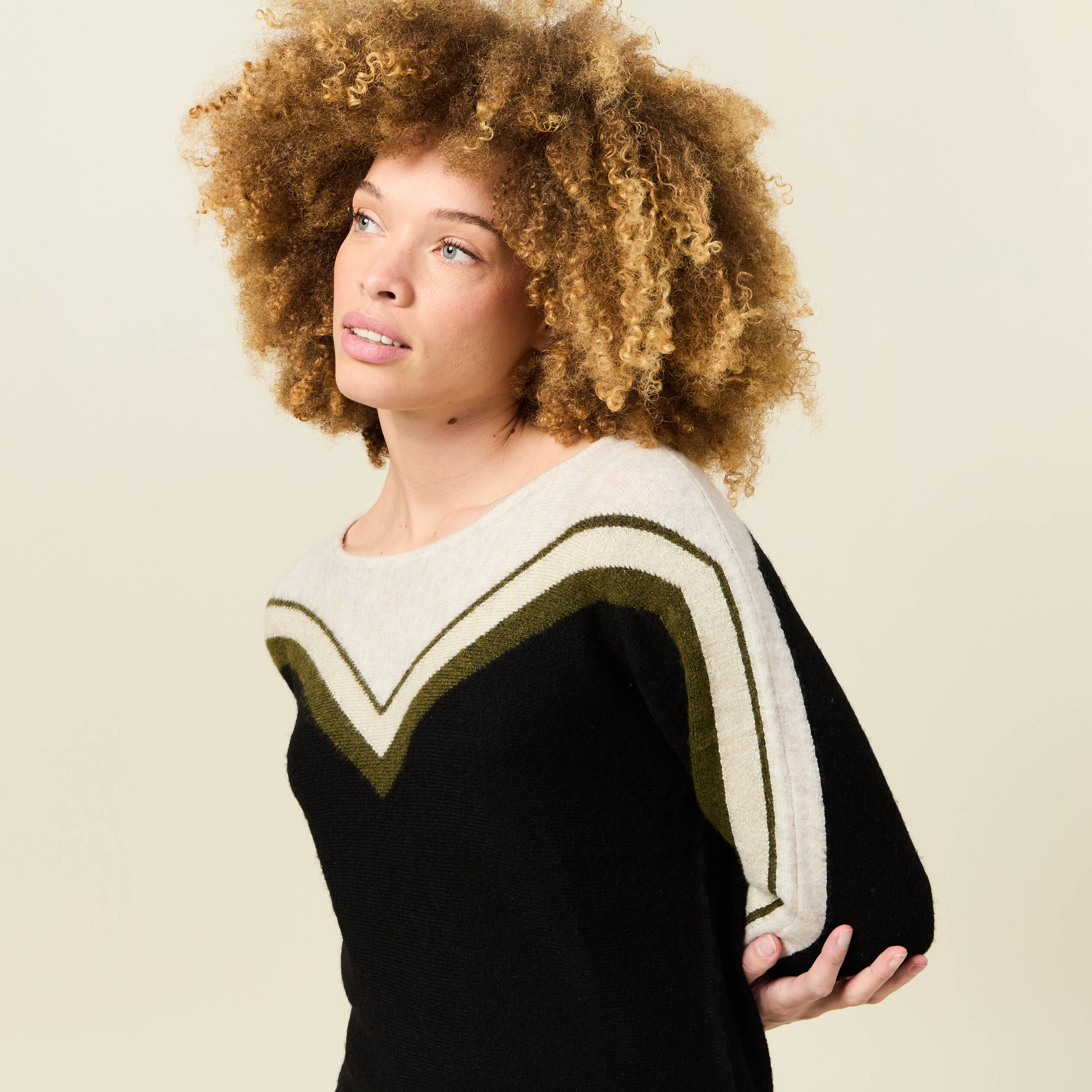 pull manches longues ecru femme Pull manches longues ecru femme