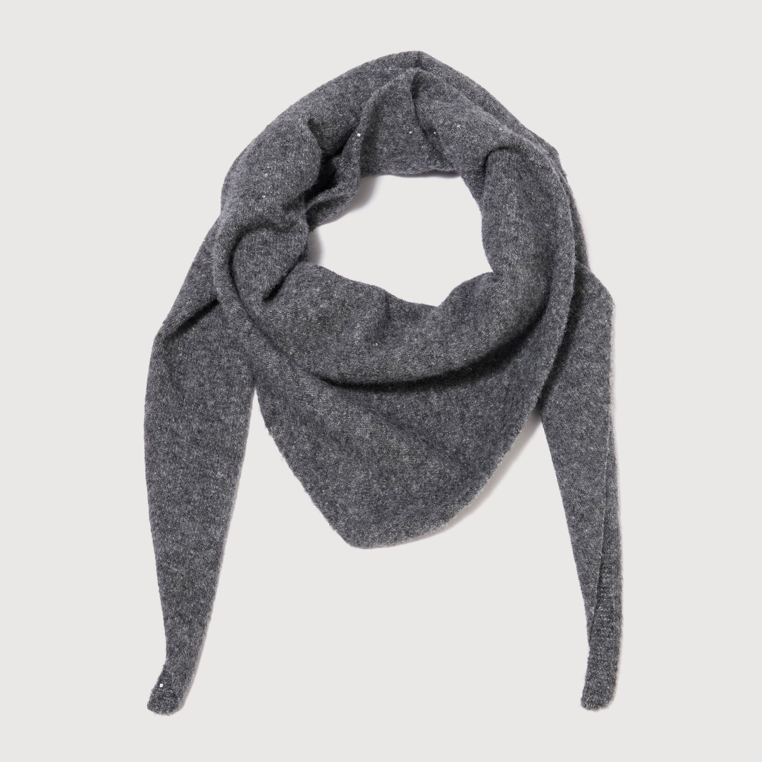 &Eacute;charpe gris clair femme